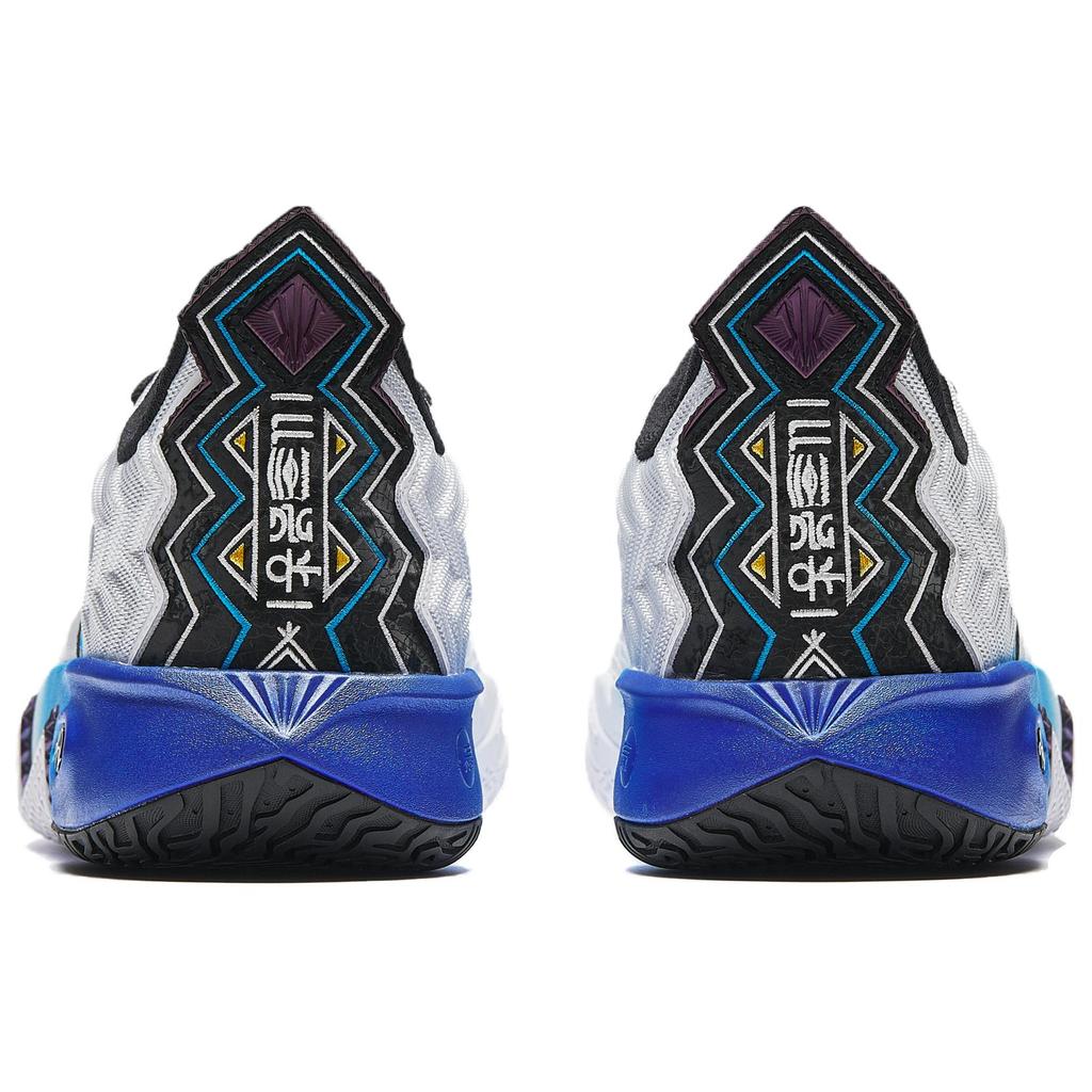 Nye Anta KAI 2 Demping, Slitesterke og Elastiske Egenskaper Lav Topp Basketballsko Herre Hvit Svart Blå 112531111S-1