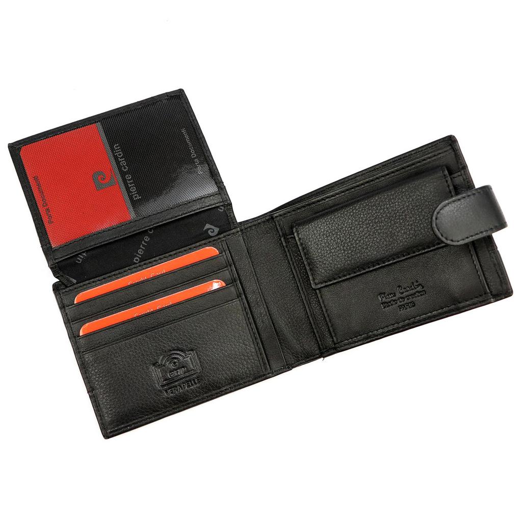 Horizontal Leather Men's Wallet from Pierre Cardin