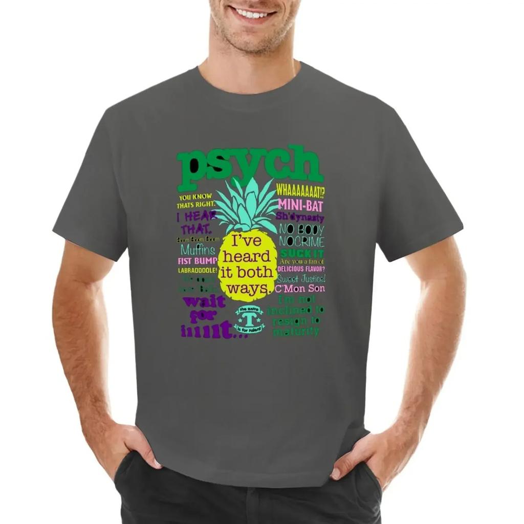 Psych Psych Tv Juliet Ohara Psychic Detective Henry Spencer - Psych Quote T-shirt korean fashion hippie clothes clothings