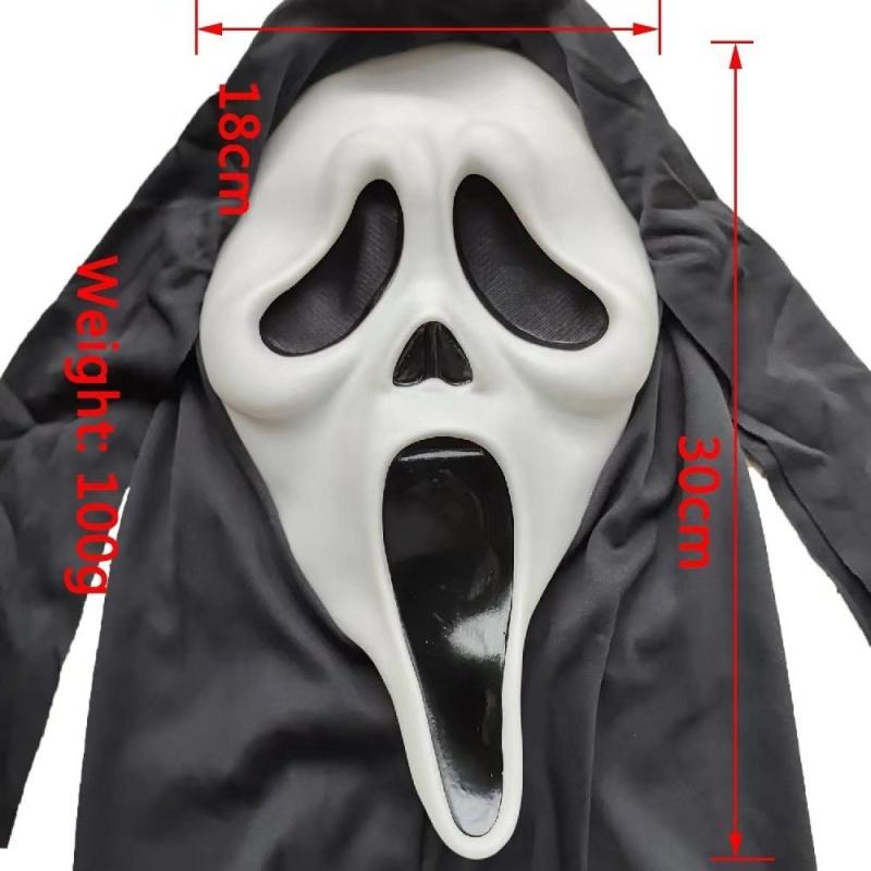 Halloween Grim Reaper Skull Mask Script Killing Dead by Daylight Scream 6 Movie Ghost Mask 