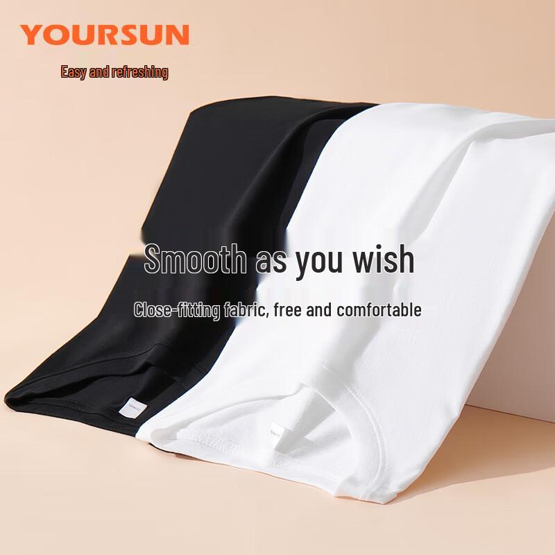 Ersun Men's 100% Cotton Long Sleeve Round Neck Undershirt