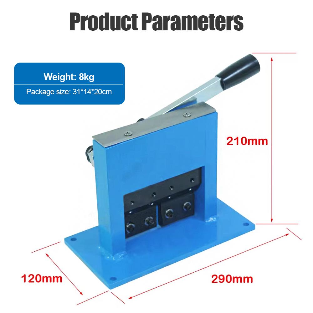 Manual Sealing Machine Sealer for Metal Tube Toothpaste Shoe Oil Ointment Tube Tail Production Date Batch Number Coding
