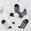 5 Paar Damen Socken Mode Durchsichtiges Netz Glasseide Socken Ultradünn Transparent Kristallspitze Fabelhaft Elastisch Sommer Knöchel