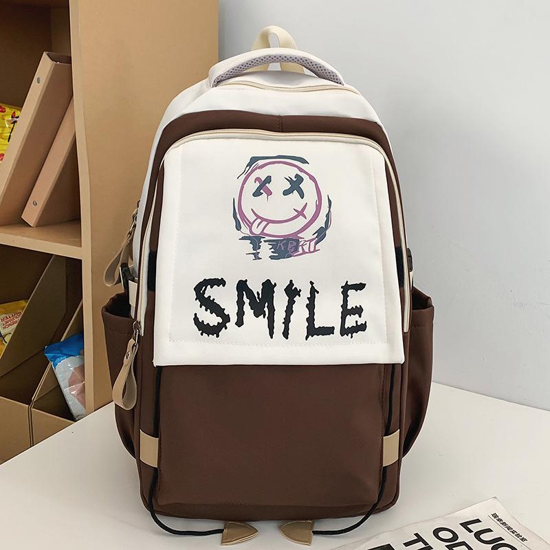 

Школьный рюкзак детский, для учеников начальной школы, для девочек, контрастных цветов, для учеников средней школы, для студентов колледжа, рюкзаки,s