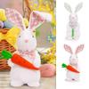 Neue Osterhase Stehende Figur Niedliche Puppe Feier Dekoration Heimdekorationen