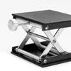 A84E-Adjustment Laser Level Lifting Platform Bracket Baseleveling Machine Lift Stand Scissor Lift Table