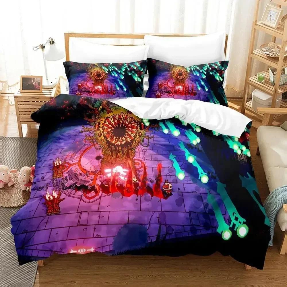 Cult Of The Lamb Bedding Set Single Twin Full Queen King Size Bed Adult Kid Bedroom Duvetcover 3D Print Anime Bed Sheet