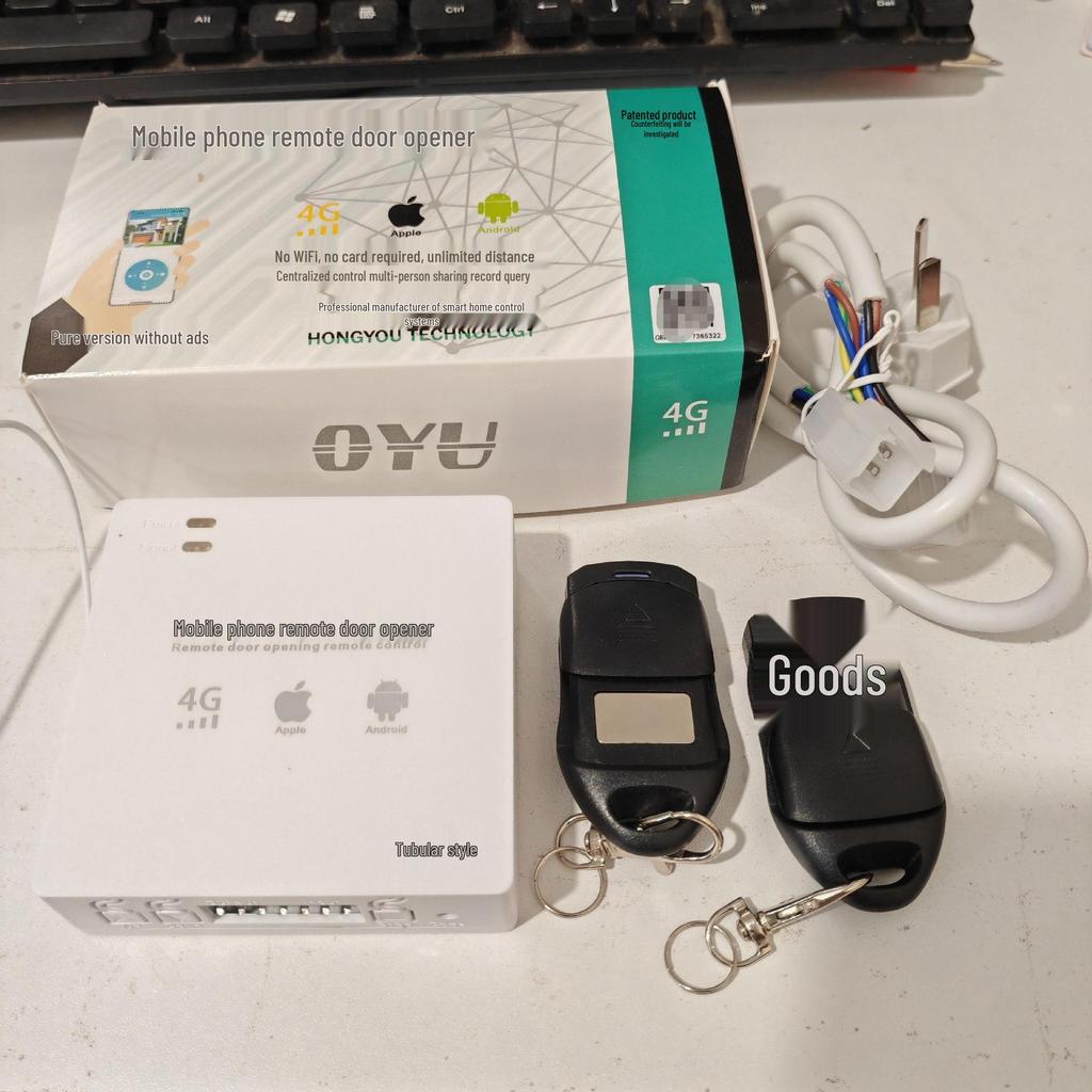 Universal Wireless Garage Door & Roller Shutter Controller with Remote Receiver