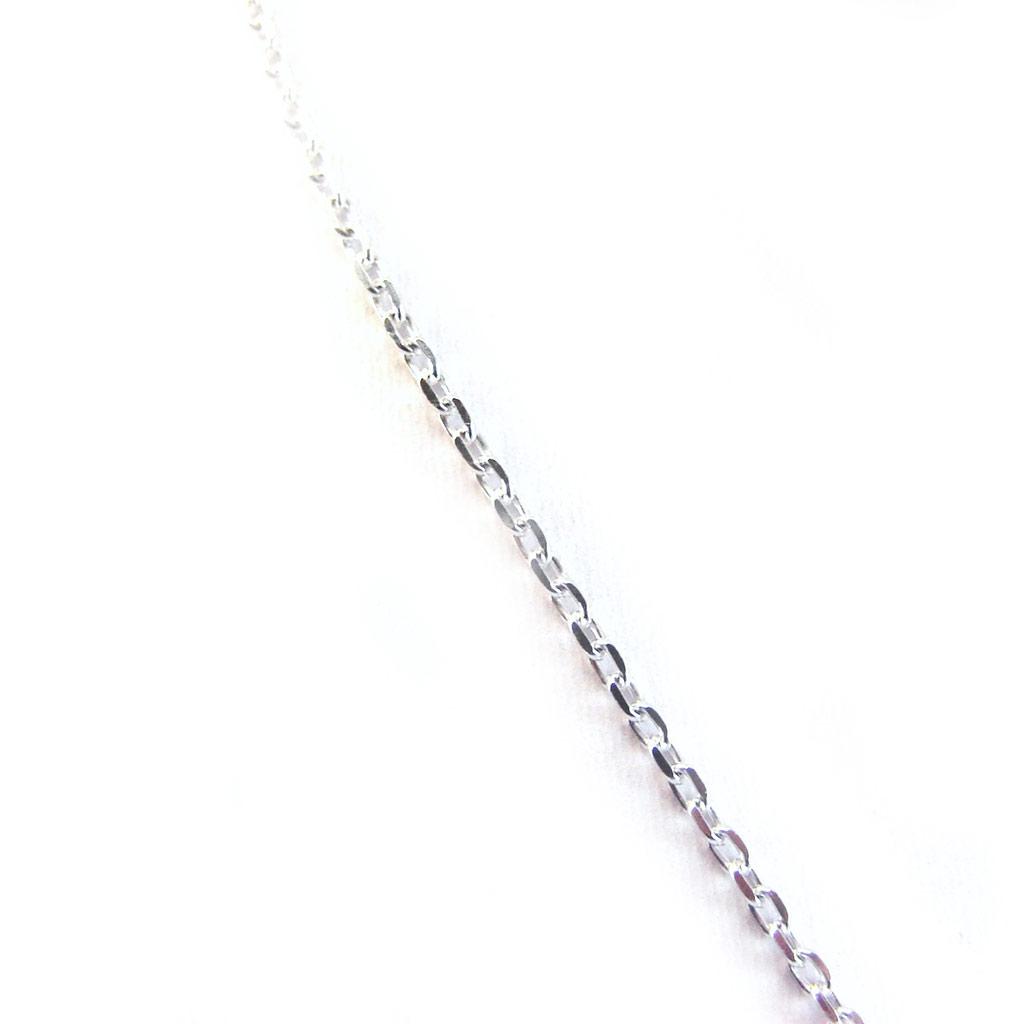 Les Trésors De Lily [G1226] - Black 'Essentiel' Silver Necklace