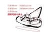 SM Goods PU Leather Body Harness Bondage Restraints Costume SM Restraints Metal Bondage Chest Costume Cosplay PU Leather Bondage Restraints for SM