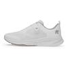 Running Series Boa Lacing Shock Absorption Rebound Low Top Casual Running Shoes Men Sneakers White D4231RRN03-WT