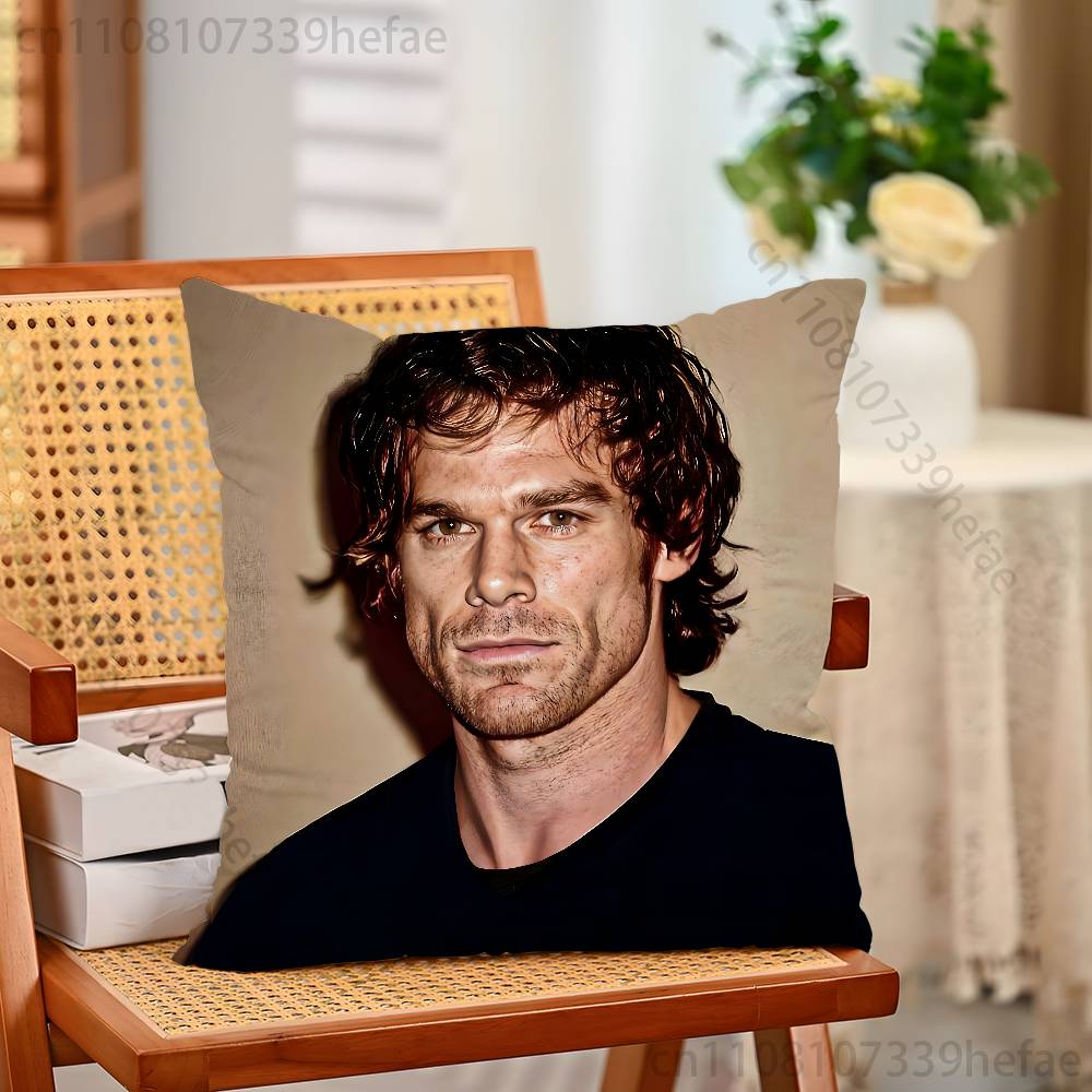 Movie DDexter Morgan Throw Pillow Case For Decoration 30cm 50cm 55cm Square Home Pillowcase Case