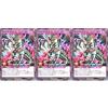 [Set of 3] Rush Duel RD/TB02-JP005 Black Dragon's Demon Normal Parallel NP Triple Build Pack Evolution Impact Black Dragon's Demon