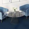 Blue Carpet Tile 50 x 50 cm 4 pcs PP and Bitumen