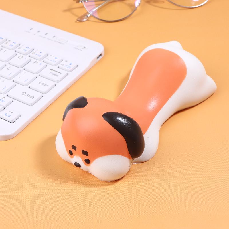 Decompression Mouse Pad/Wrist Pad Ergonomic Wrist Support Stress-relieving Toy For Office Computer Desk Gaming Mouse Keyboard
