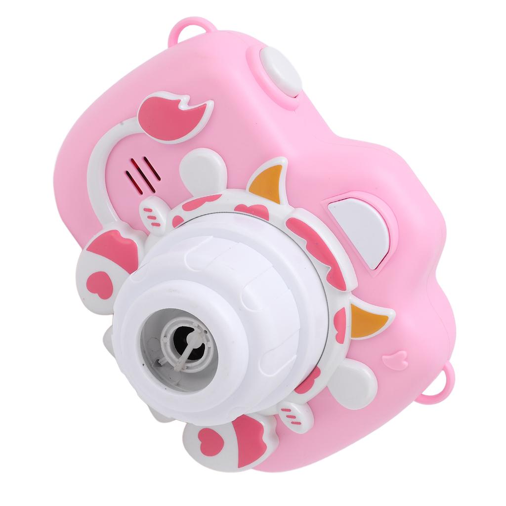 Kinder Kamera Blasenmaschine Hosenträger Design Outdoor Seife Blasen Spielzeug mit leichter Musik