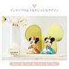 Osaka Choseido Disney Hina Doll Compact Mini Hina Doll with Nameplate Ceramic Mini Disney Hina Doll (Sent Separately) (Medium)