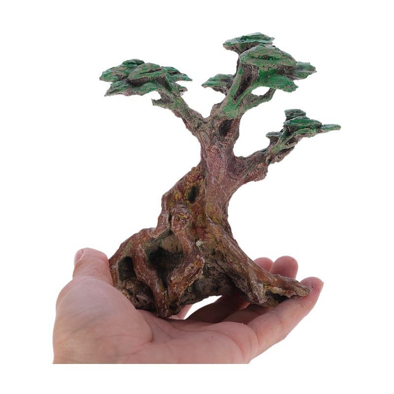 Pár pryskyřice Brazil tree Moss tree akvária krajinná dekorace ozdoby