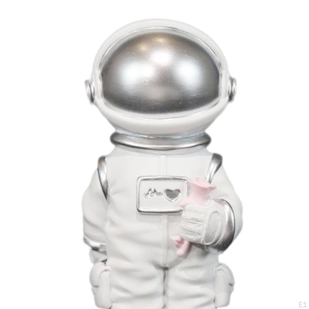 Moderne Astronauten-Statue Harz-Figur Außen für Mann Skulptur Handwerk Sammlerstück Schreibtisch