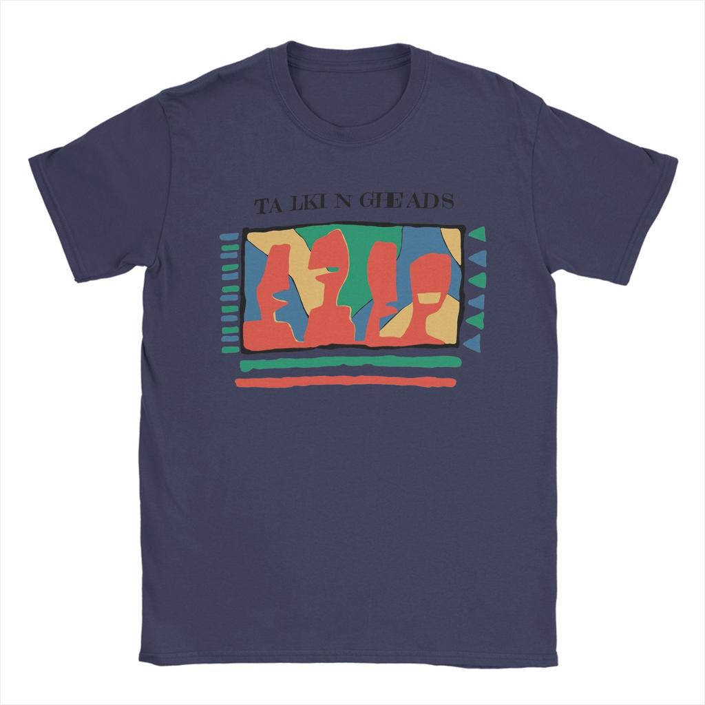 Summer Talking Heads Fashion T Shirts Cotton Tshirt for Couple YK Fun Cheap Print Short Sleeve Top Tees