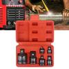 6pcs Impact Socket Adapter Set with Carrying Case for Driver Wrench Conversion Socket Reducer and Enhances Durability