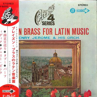 7inch Record HENRY JEROME & HIS ORCH. - Brazen Brass For Latin Music DXW27 DECCA 1969 Japan Obi Pop Used