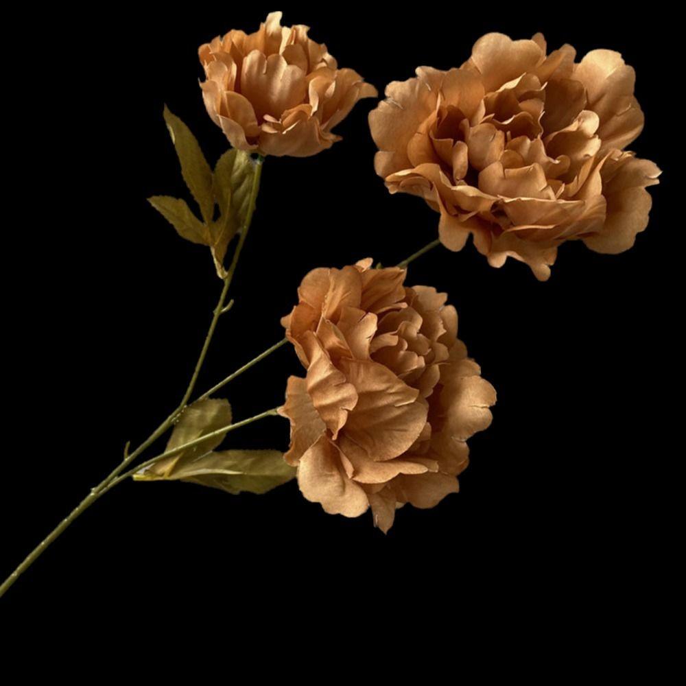 Silk Petals Lifelike Flowers Multicolor Faux Flower Peony Peony Artificial Flower  Wedding Ornament