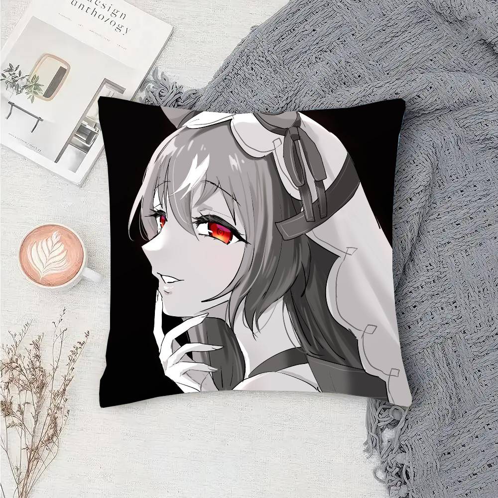 Still In Love Anime U-Uma Musume Pillow Case Fashion Square Pillowcase Bedroom Sofa Room Ins Decoration Leisure