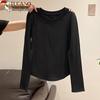 Woodpecker Women's Slim Fit Round Neck Long Sleeve T-Shirt