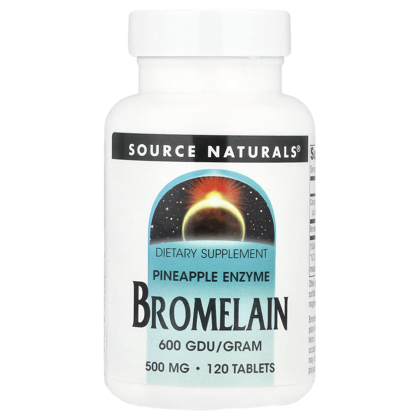 

Bromelain 600Gdu/G, 120 tablets