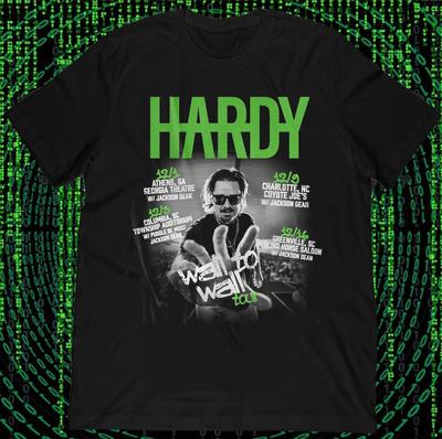 HARDY 2022 Concert Tour T Shirt Black All Size S TO 4XL cOTTON Unisex T-Shirt