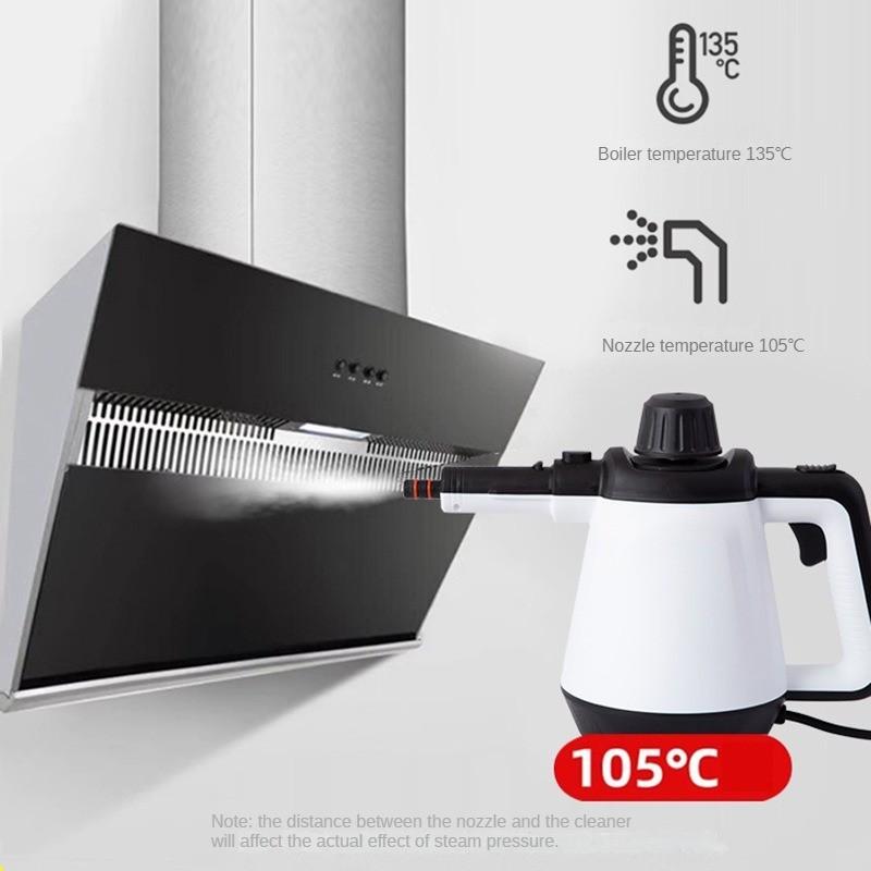 Ruční parní čistič s vysokou teplotou, multifunkční čistič domácích spotřebičů, kuchyňský sterilizační a dezinfekční přístroj 1200 W
