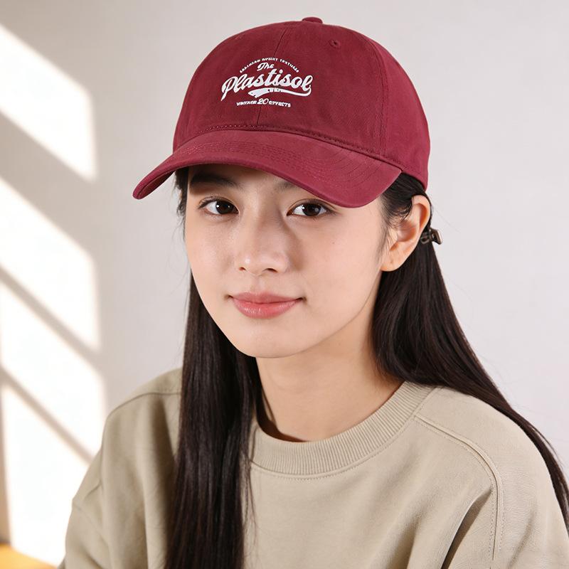 

enlarged and deepened large head circumference hat, wide brim to show the face, small peaked hat, outdoor sun hat. M（56-58cm） бордовый