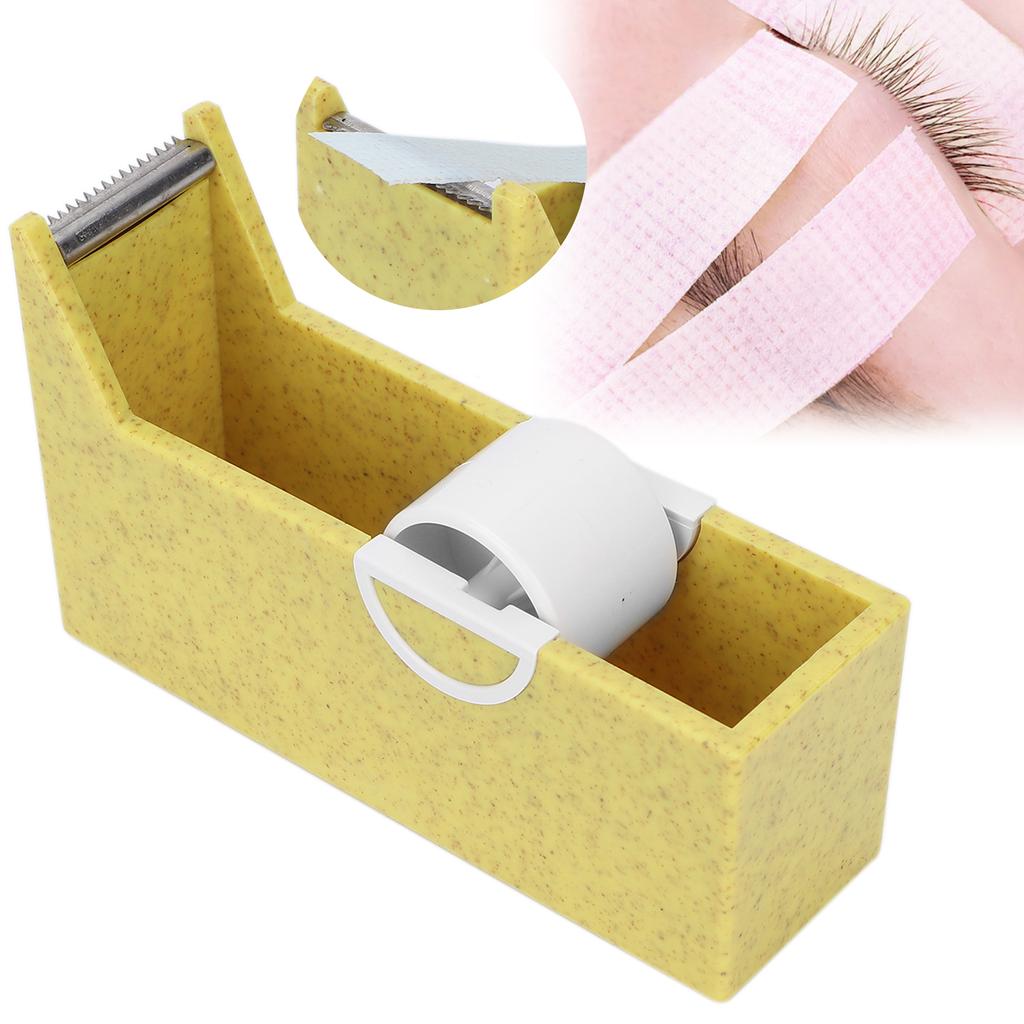 Portable Eyelash Extension Tape Dispenser Home Beauty Salon Desktop Tape Cutter Holder