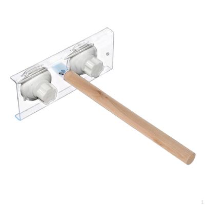 Bird Perch Play Stand for Small Cockatiels Parrot Macaw with Suction Cup