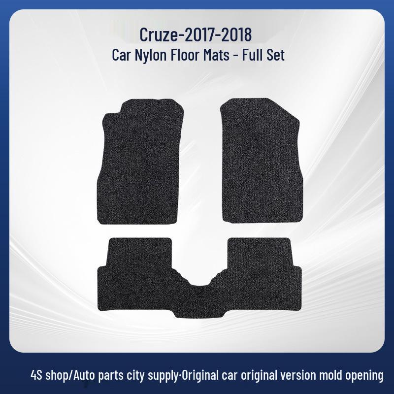 Plush Nylon Car Floor Mats for SAIC Chevrolet Cruze 2017-2018