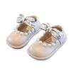 Mädchen Prinzessin Schuhe 2025 Koreanische Version Frühling und Herbst neue Kinder Perle kleine Lederschuhe weiche Sohle Säugling Internet-Berühmtheit leat