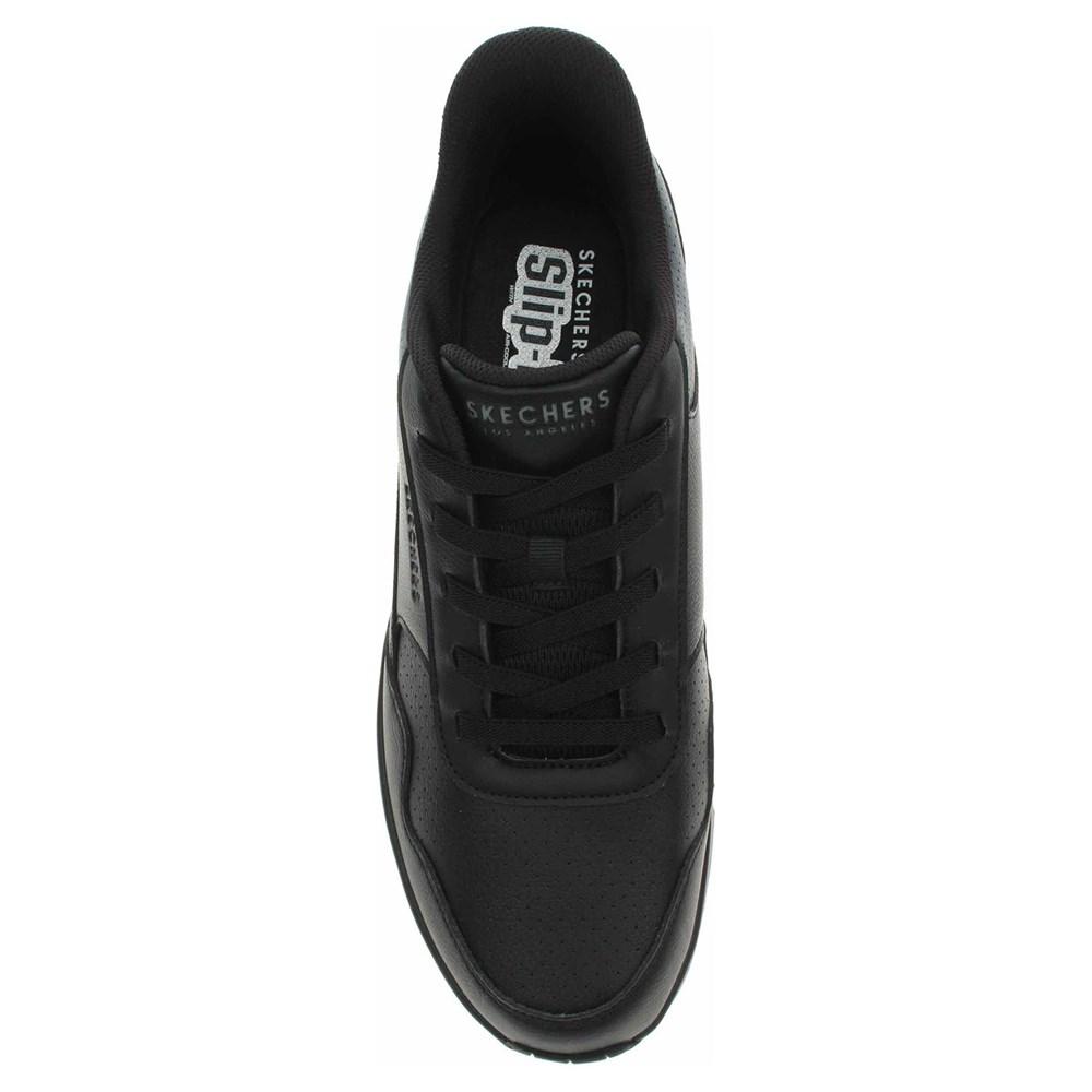 Skechers uno-banksia luxe sneakers synthetic black