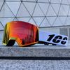 Magnetické lyžařské brýle Dvouvrstvé HD sklo Lyžování Proti zamlžování UV400 Snowboardové brýle Muži Ženy Lyžařské brýle Ochranné brýle