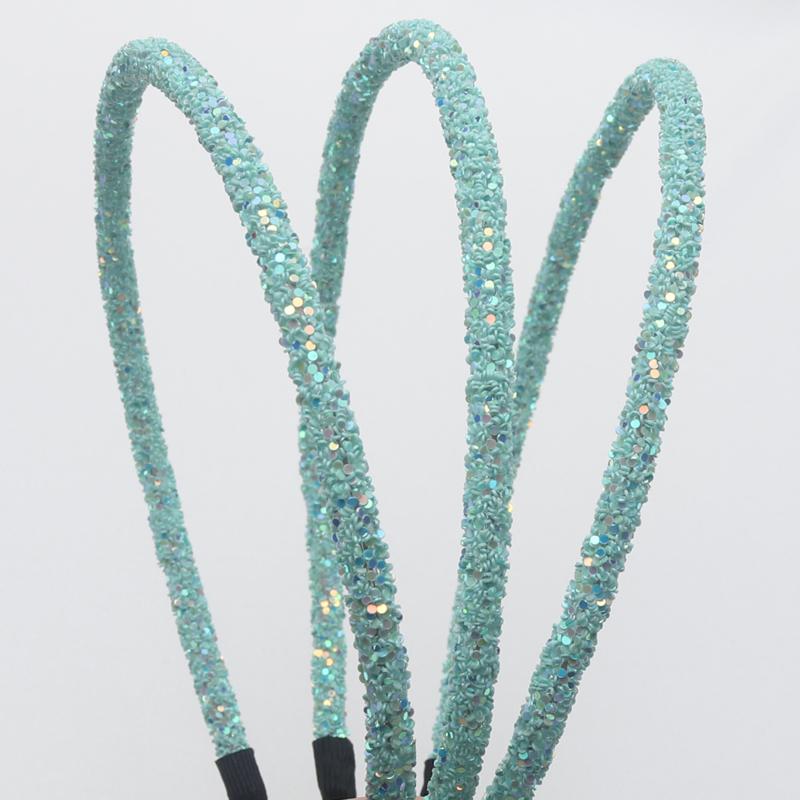 3 Piece Girls Glitter Hair Accessories Kids Soft Hair Bands Headbands Children Party Hairbands