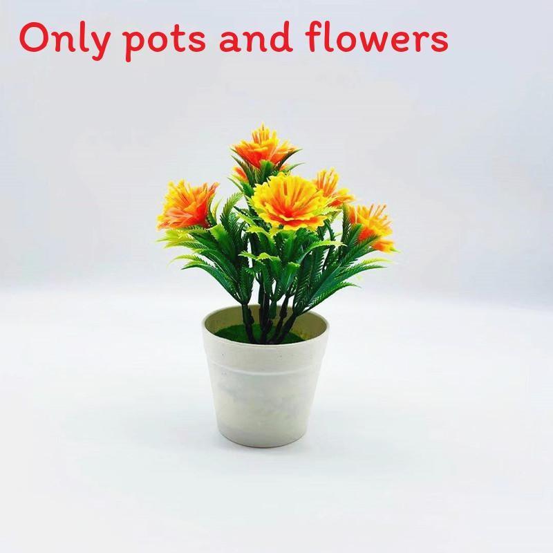 Gossampinus Artificial Malabarica Potted Plant With For Living Decor Room