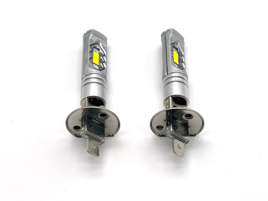 Bubulu LED H1 /24V Headlight, Fog Lamp, Bulb, Compatible with Vehicle Inspection, General Purpose, High Brightness, 55W, 6000K, White