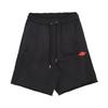 Air SS25 Seltene French Terry Shorts Modisch Vielseitig Atmungsaktiv Kordelzug Freizeitshorts Herrenshorts Schwarz Chile-Rot IF1411-010