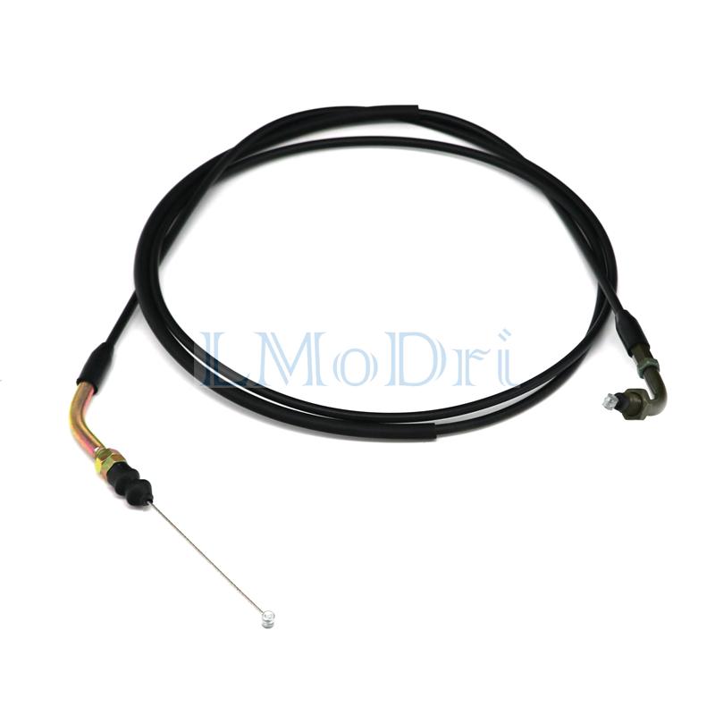 LMoDri Motorcycle Throttle Cable Scooter Accelerator Cables GY6 Engine 50cc 125cc 150cc For Yamaha Honda