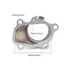 Turbo Down Pipe Adapter 63mm V-band Clamp Flange For T25 T28 GT25 GT28 To 2.5