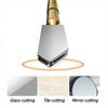 Diamond Glass Cutter Tool 175mm Anti Slip Handle Portable Cutting Pen for Glass Tile Mineral Engraving Construction Use