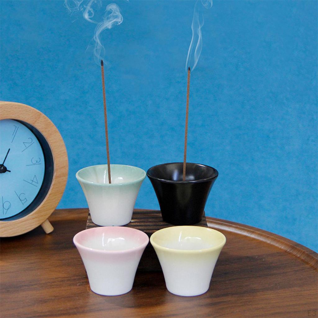 Ceramic Holder, Simple Insert, Durable Catcher for Table Decorations Living Room Hotel Home