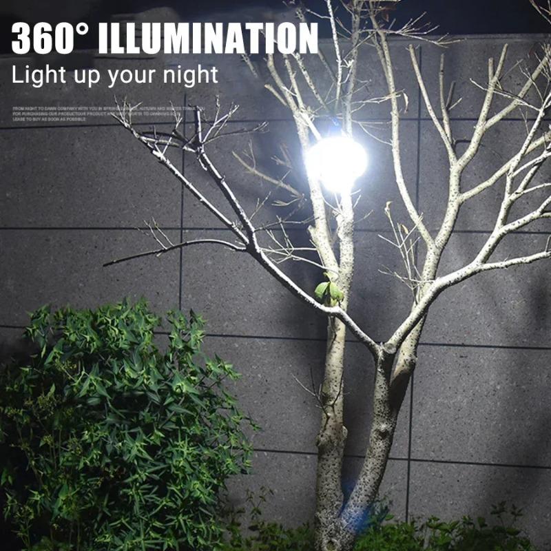 Solar Rechargeable Camping Lantern Light,Portable LED Flashlight,Outdoor Hanging Lamp,Hook,Multi Angle Lighting,Camping Fishing