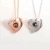 Jewelry Accessory Projection Necklace with Chain Necklace Pendants  for Wife Women Girls