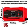 12 Volt Battery Charger 12V6A Automatic Smart Battery Charger Vehicle Repair Maintenance Equipment For Trucks Cars SUVs